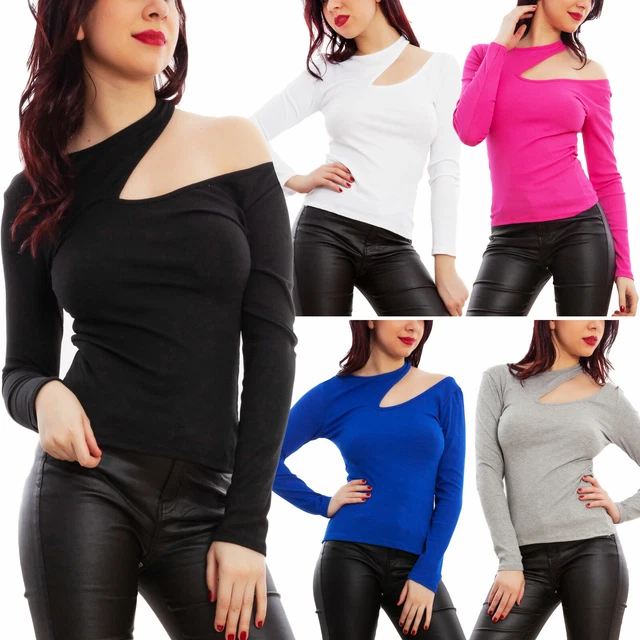 Sin Hombros Mujer Sueter En Los Hombros Jersey Hombro Descubierto