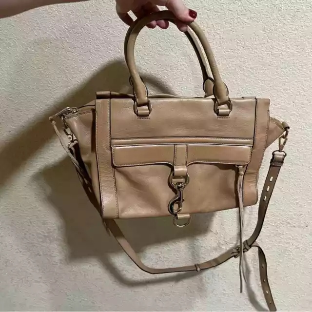 Rebecca Minkoff tan leather purse