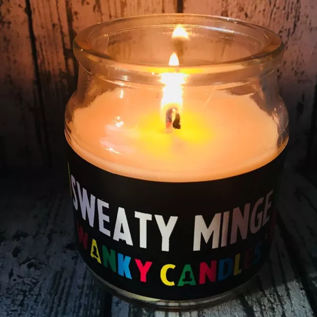 Wanky Candle: Sweaty Minge, Rude Fun Gift, Christmas Secret Santa Present