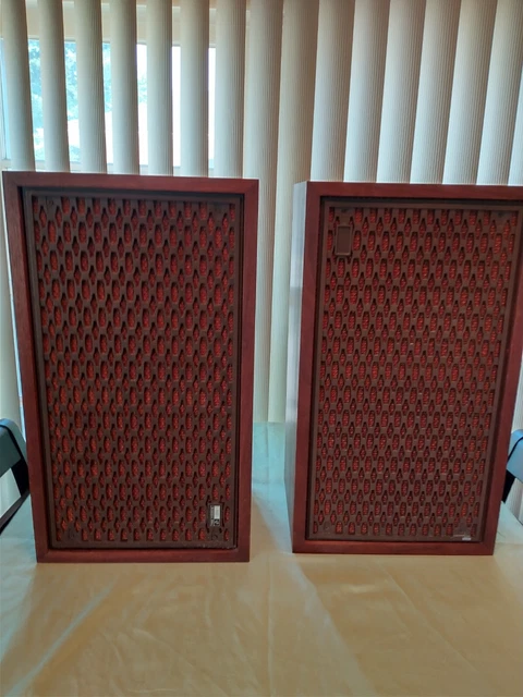 Fisher 104 Speakers Working Vintage