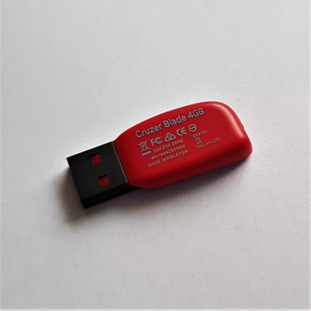 Sandisk USB Stick 8GB 16GB 32GB 64GB 128GB Cruzer Blade USB 2.0 USB Stick 3