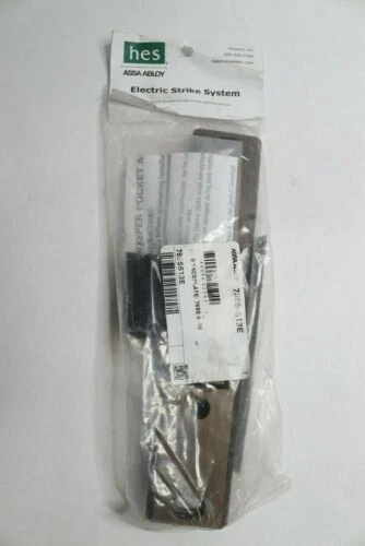 HES Faceplate Powder Coated Brown 9" x 1-3/4" x 1/2" 789S-613E