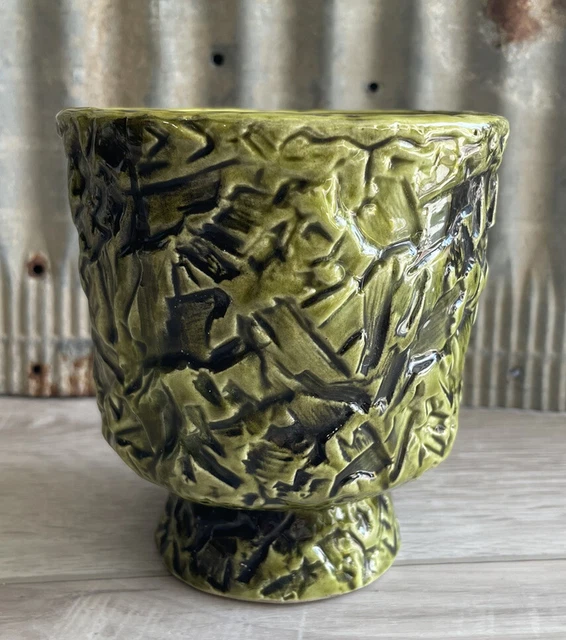 VINTAGE INARCO JAPAN Pottery Planter MCM Pottery Planter £21.29