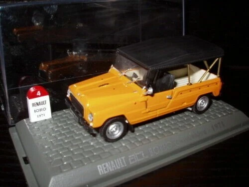 NEUF /4L Voiture 1/43 Universal Hobbies Renault R 4 L Rodeo coursière 1971