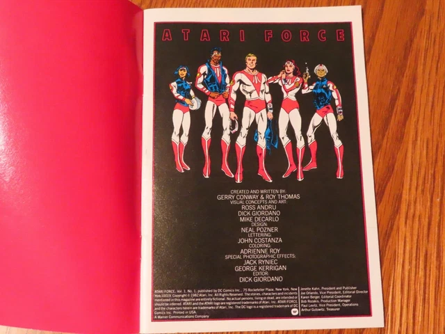 Atari Force #1 DC Comics (1982) Mini-Comic 3
