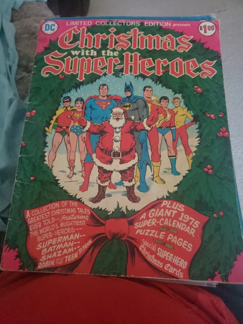 Limited Collectors' Edition C-34 (DC 1975) Christmas with the Super-Heroes ~ VF-