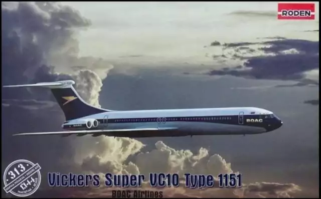 1/144 Vickers Super VC10 Type 1151 BOAC Airliner 4823017701755