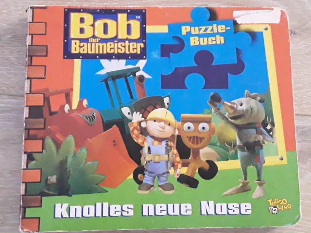 Bob der Baumeister. Puzzlebuch 01. Knolles neue Nase: Pu... | Buch | Zustand gut