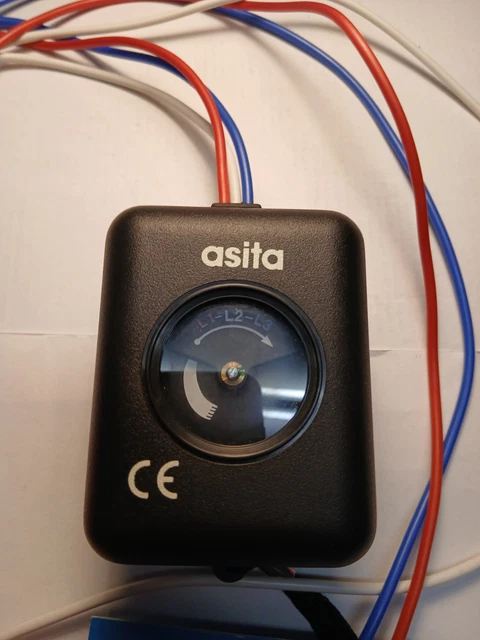 Tester Rotazione Fasi Trifase - Per Elettricisti, Gamma 60V-600V AC, Con Cicalino E Morsetti A Coccodrillo - Foto 2