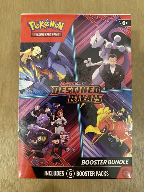 Destined Rivals Display POKEMON TCG SCARLET & Violet Destined Rivals Booster Bundle Box NEW ...