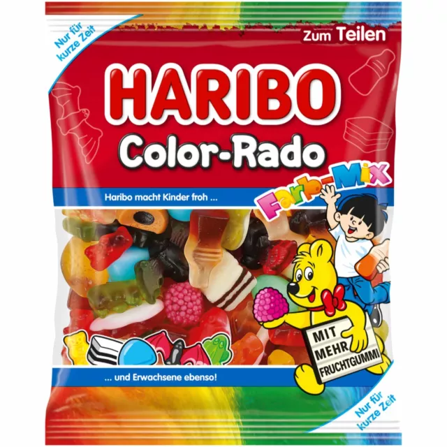 Haribo Color Rado Farb-Mix 175g Beutel