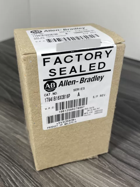 New Allen Bradley 1794-IB16XOB16P SER A FLEX I/O Combination PLC Module - USA