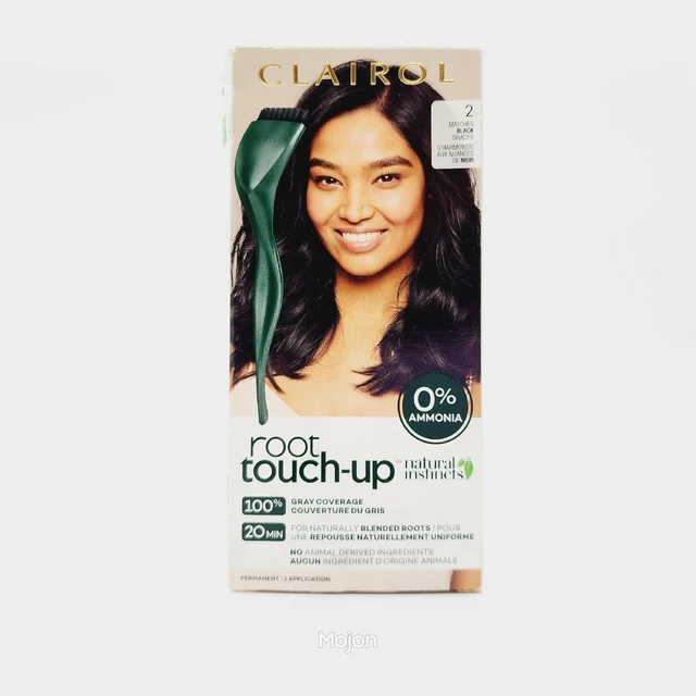 CLAIROL NATURAL INSTINCTS Root Touch Up Permanent Hair Color 2 Black