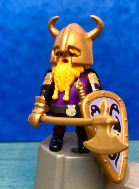 Playmobil Nain Dwarf Chevalier Knight Pirate Viking Moyen Age Chateau Custom