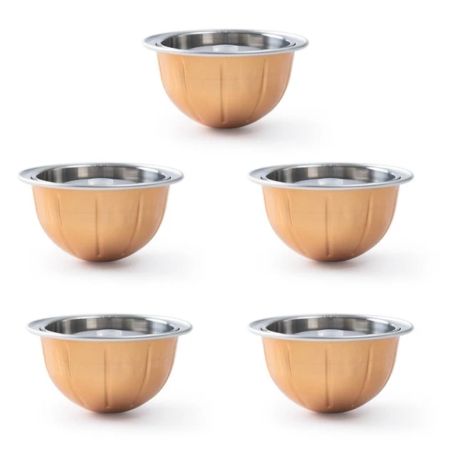 5Pc 230ML Réutilisable Recharge Café Capsule for Nespresso Vertuoline & Vertuo 2