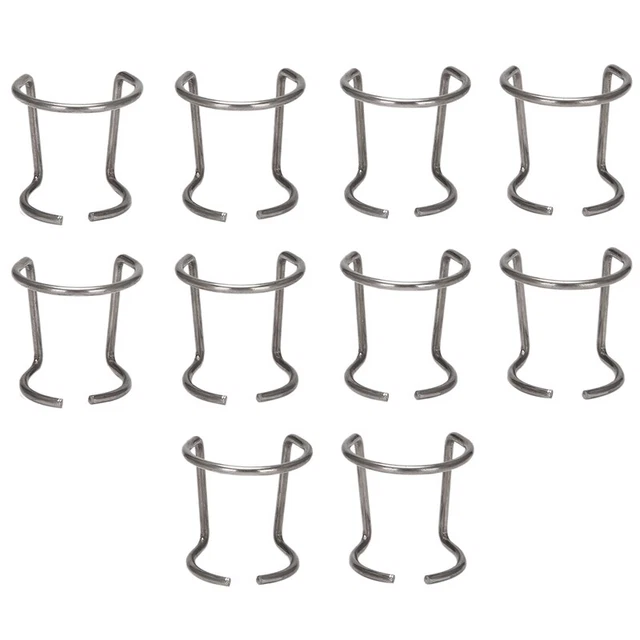 Lot 10 Guides D'Espacement Torche Plasma Iyalezirk - Compatible WSD-60P CUT-40/50/60, Argent