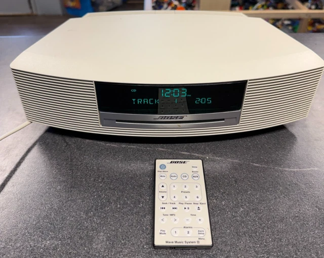 BOSE WAVE MUSIC System III CD Player DAB/FM Tuner Shelf Stereo + Remote ...