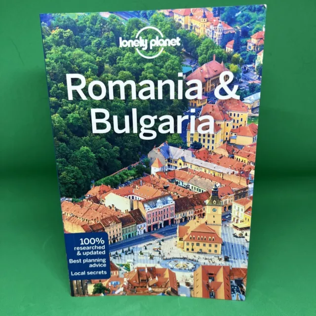 Lonely Planet - Romania & Bulgaria-Mark Baker, Anita Isalska 2017 VGC+