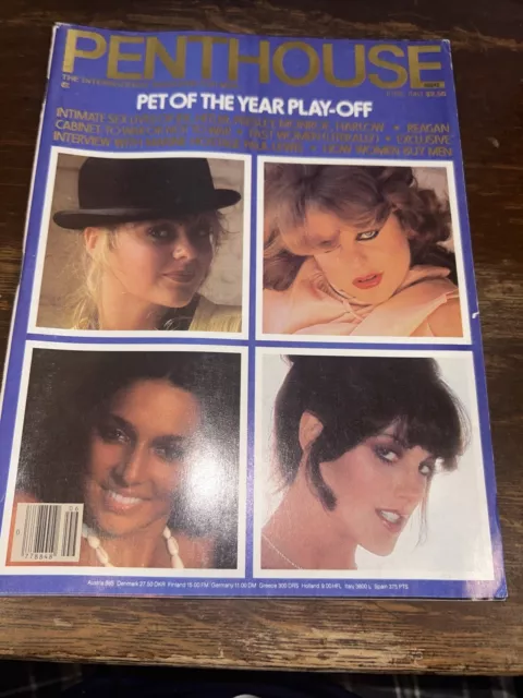Vintage Penthouse Adult Magazine June 1981 Pet Of The Year Playoff 3