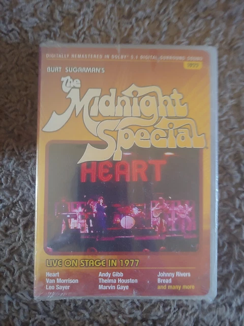 The Midnight Special Live on Stage 1977 Heart Van Morrison DVD New Sealed The Midnight Special Live on Stage 1977 Heart Van Morrison DVD New Sealed