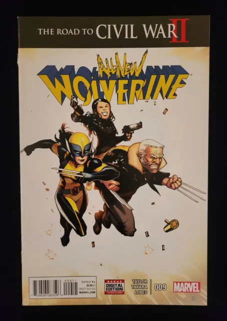 All New Wolverine #9 First Print Marvel Comics (2016) X-23 Gabby Old Man Logan
