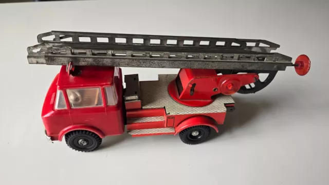 Blechspielzeug VEB DDR GDR RDA MSB MS Brandenburg Skoda Lkw Lastwagen Feuerwehr