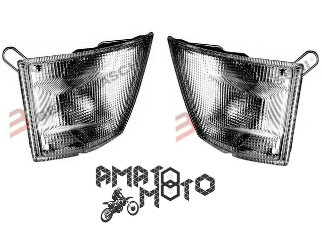 Clignotants LED Noirs Pour Scooters, ATV, Véhicules électriques - Lot De 2, 12V, 12 LEDs
