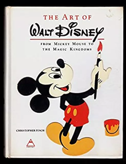 Art of Walt Disney Hardcover Christopher Finch