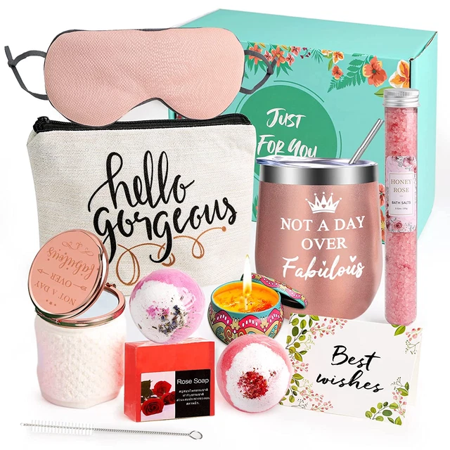 Regalos de cumpleaños Best Friend para mujer - paquete de cuidado único relajante regalos de spa para