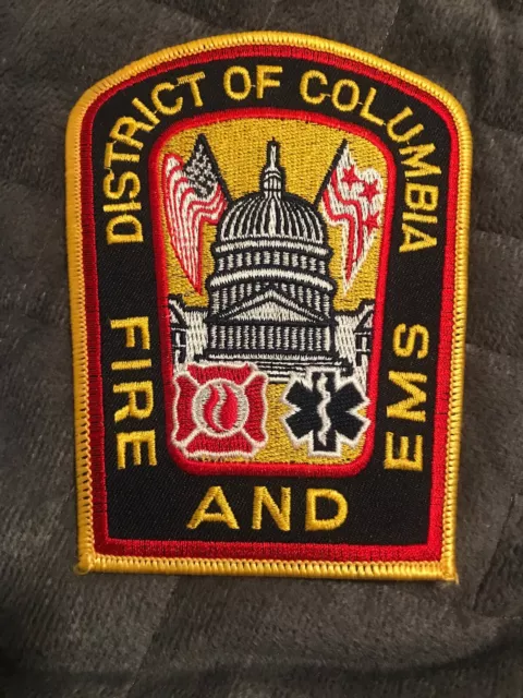 Firefighter Patch - District Of Columbia Fire And EMS