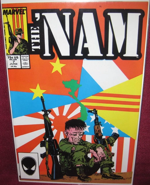 Nam #7 Marvel Comic 1987 Nm