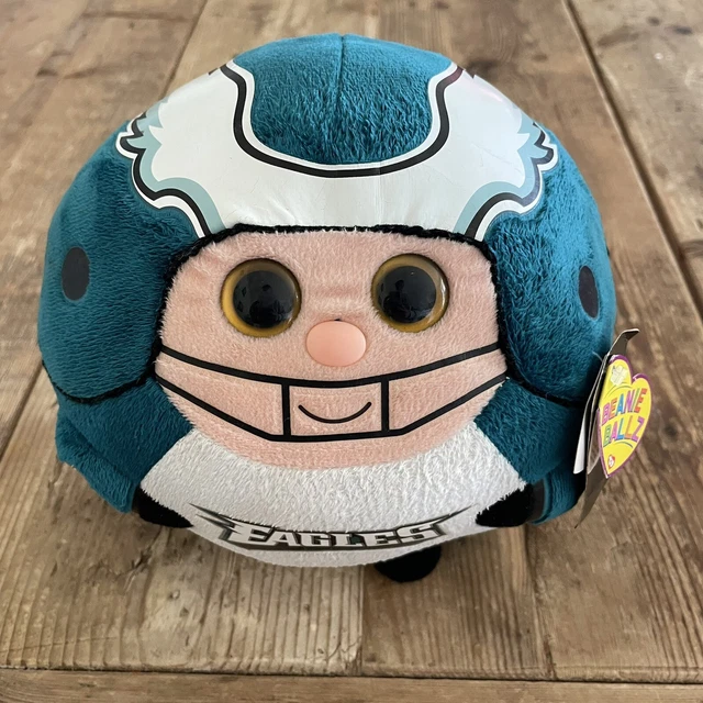 Philladelphia Eagles Beanie Ballz 8" Authentic TY NWT NFL Licensed