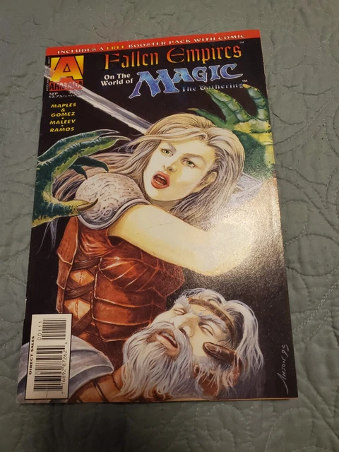 Fallen Empires on the World of Magic The Gathering #1 Sept 1995 Armada Comics
