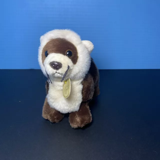 Miyoni By Aurora Black Footed Ferret Plush Stuffed Animal Realistic Lifelike Toy