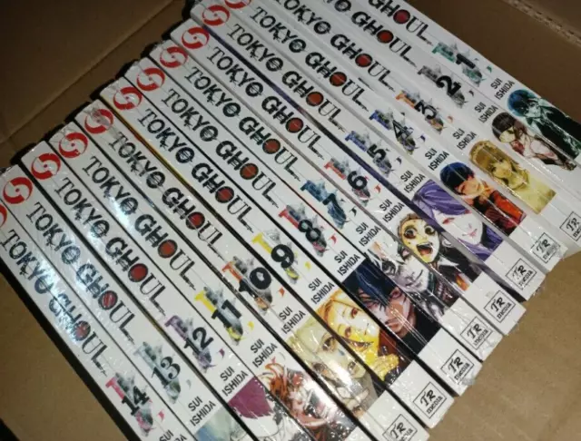 Tokyo Ghoul Vol.1-14 set Complete Manga Comic English Version EXPEDITE DHL