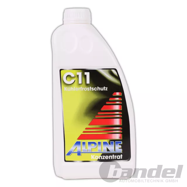 1,5L ANTIGELO ALPINE C11 CONCENTRATO GIALLO adatto per REFRIGERANTE G11