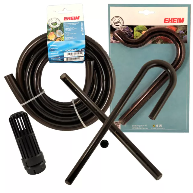 Eheim 16/22mm Black Pipework Fittings Tubing Filter Aquarium Fish Tank Pipe Tube