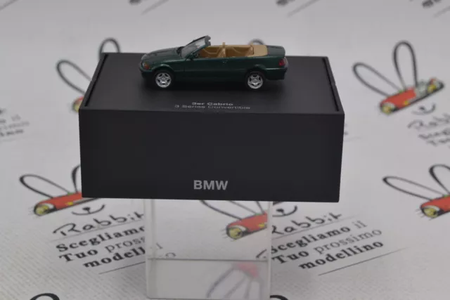 Die Cast " BMW 3 Er Cabriolet " MINICHAMPS 1/64 (80410009750)