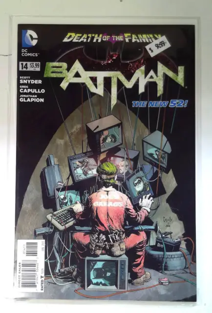 Batman #14 DC Comics (2013) 2nd Series Death of the Family 1st Print Comic Book
