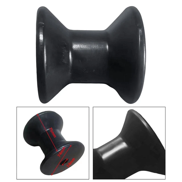 Rouleau D'Ancre D'Étrave Bateau Acier Inoxydable 316 - 420 Mm Pour Ancre 7,5-15 Kg