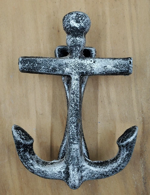 Nautical Anchor Door Knocker Cast Iron Beach House Home Boat Ship Rustic Decor