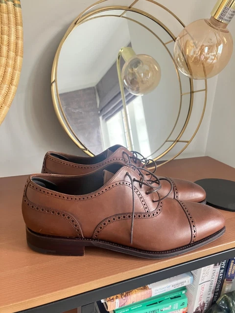 CARMINA ITALIAN MENS shoes size 9.5 leather retail price 665