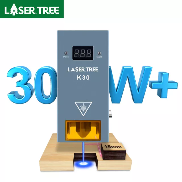 LASER TREE 30W Optical Power Laser Module with Air Assist K30 Diode Laser Head