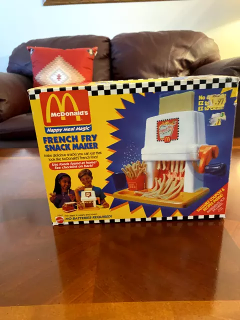 Vtg 1993 Mattel McDonalds Happy Meal Magic Frozen Fruit Snack Maker 10334  CIB for sale online