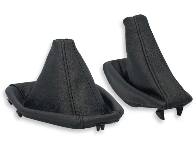 Für BMW 5er E39 1995-2004 Schaltknauf Knauf + Schaltmanschette In Schwarz 5-Gang