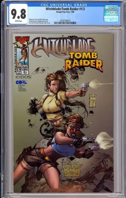 Witchblade/Tomb Raider #1/2 High Grade Modern Image/Top Cow Comic 2000 CGC 9.8