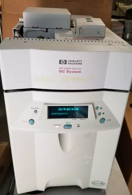 HP Agilent 6850 Series GC Gas Chromatograph with FID Detector System
