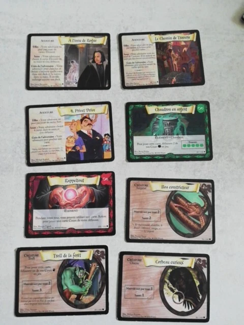 Lot De Cartes En Français Pour Le Jeu DESCENT - Fantasy Flight Games - Occasion - Voir Photo