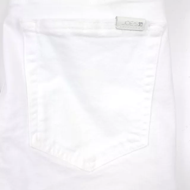 $198 Joes Jeans The Dean Distressed Skinny Jeans Bray White Denim Mens 32 X 35 3