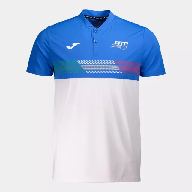 B281 JOMA Fitp Federation Italian Tennis Padel Shirt Pole SW103071A702